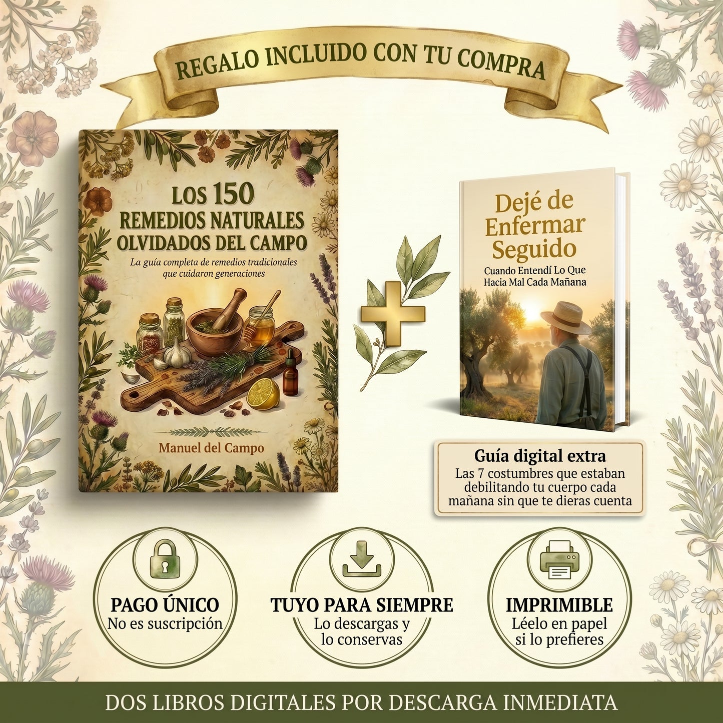 Los 150 Remedios Naturales Olvidados del Campo