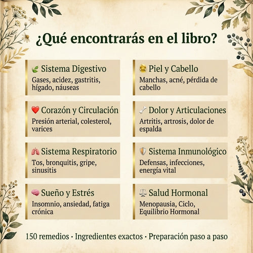Los 150 Remedios Naturales Olvidados del Campo