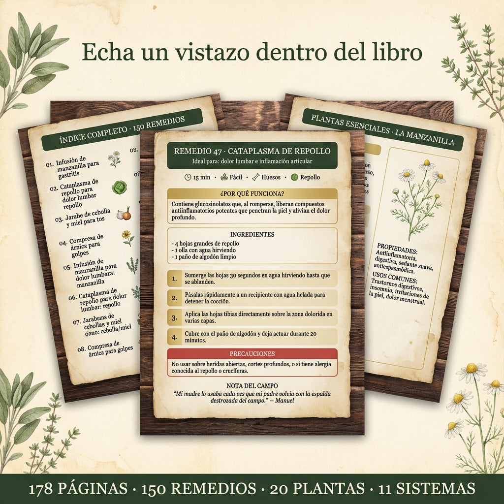 Los 150 Remedios Naturales Olvidados del Campo