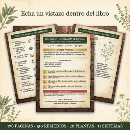 Los 150 Remedios Naturales Olvidados del Campo